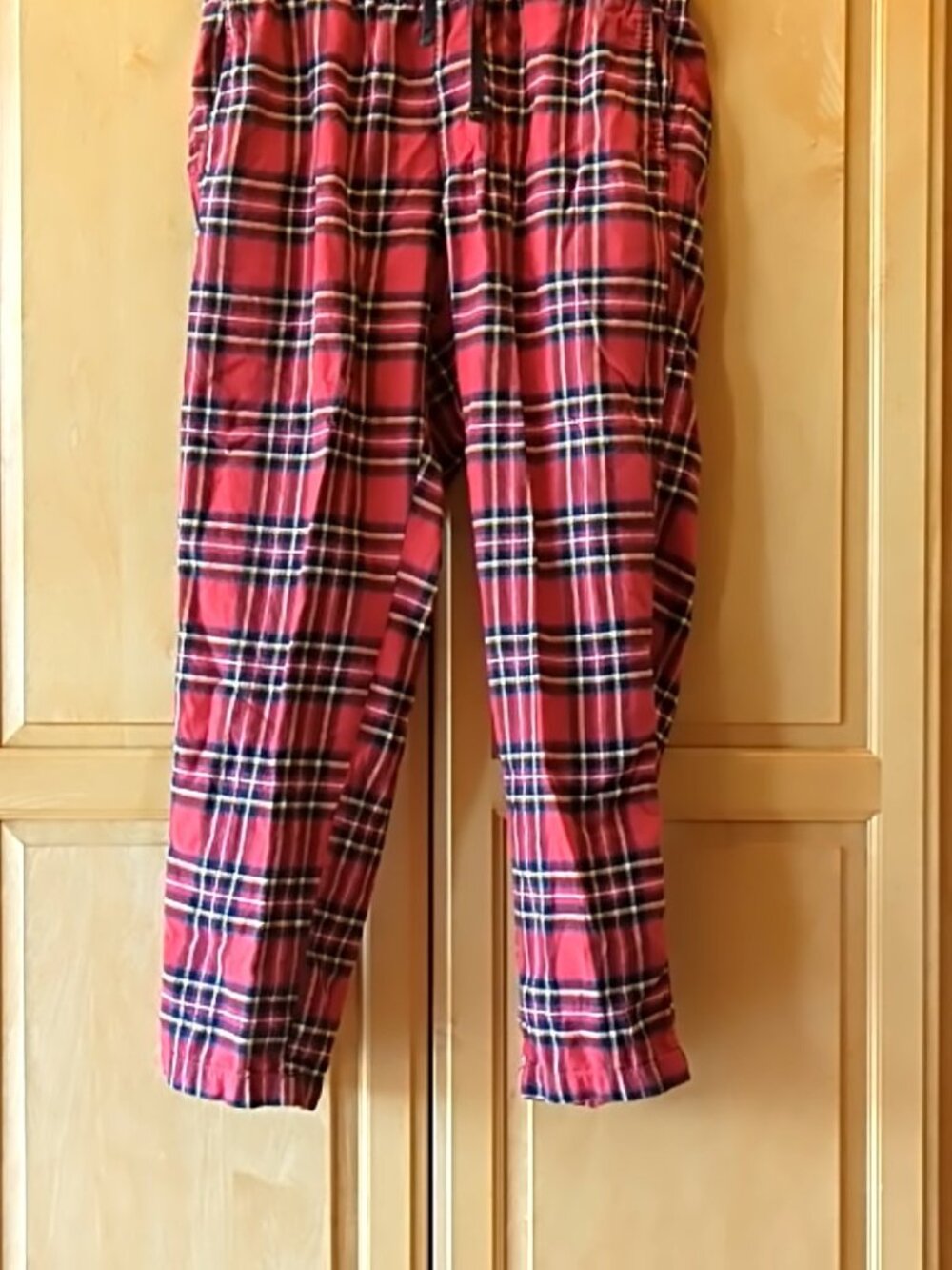 Red Plaid Pajama Pants Bundle of 2
